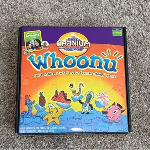 Cranium 2005 Whoonu Family Game What’s Your Favorite Thing COMPLETE Discontinued